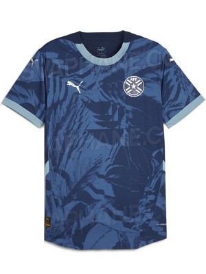 Paraguay away jersey soccer uniform men's second sportswear football kit top shirt 2024-2025